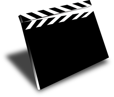 Clapper Movie Cinema Clapper-board Motion - Movie Scene Marker (397x340)