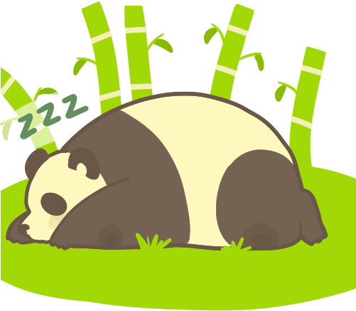 Zzz Panda By Kbay18 - Zzz Panda By Kbay18 (500x500)