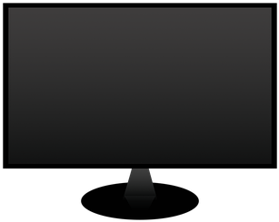 Tv Television Flat Screen Large Tv Modern - Television (604x340)