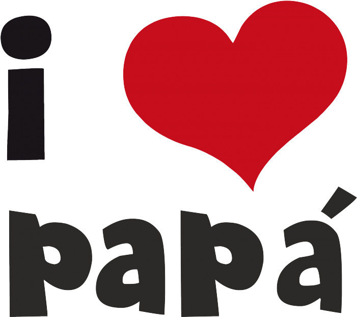 I Love Papá " - Love (700x800)