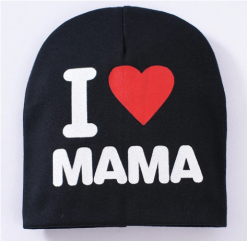 I Love Mama/papa - Cute Baby Girl Boy Toddler Infant Kids Cotton Beanie (500x644)