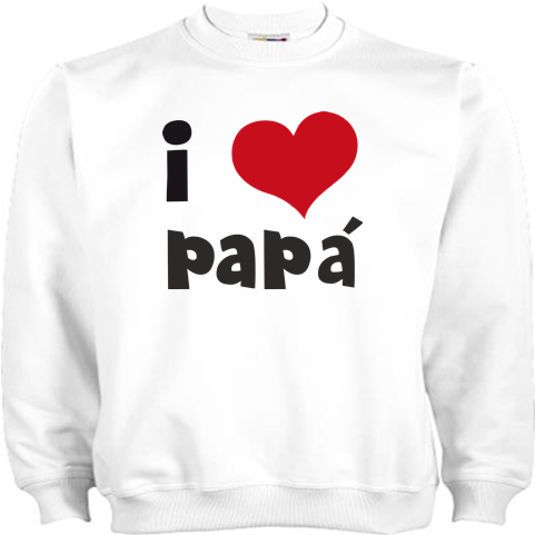 I Love Papá " - Long-sleeved T-shirt (700x800)