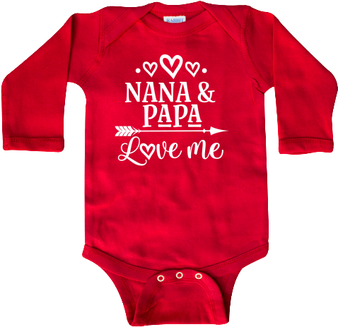 Nana And Papa Love Me Adorable Grandchild Long Sleeve - Coca Cola Football Shirt (480x480)