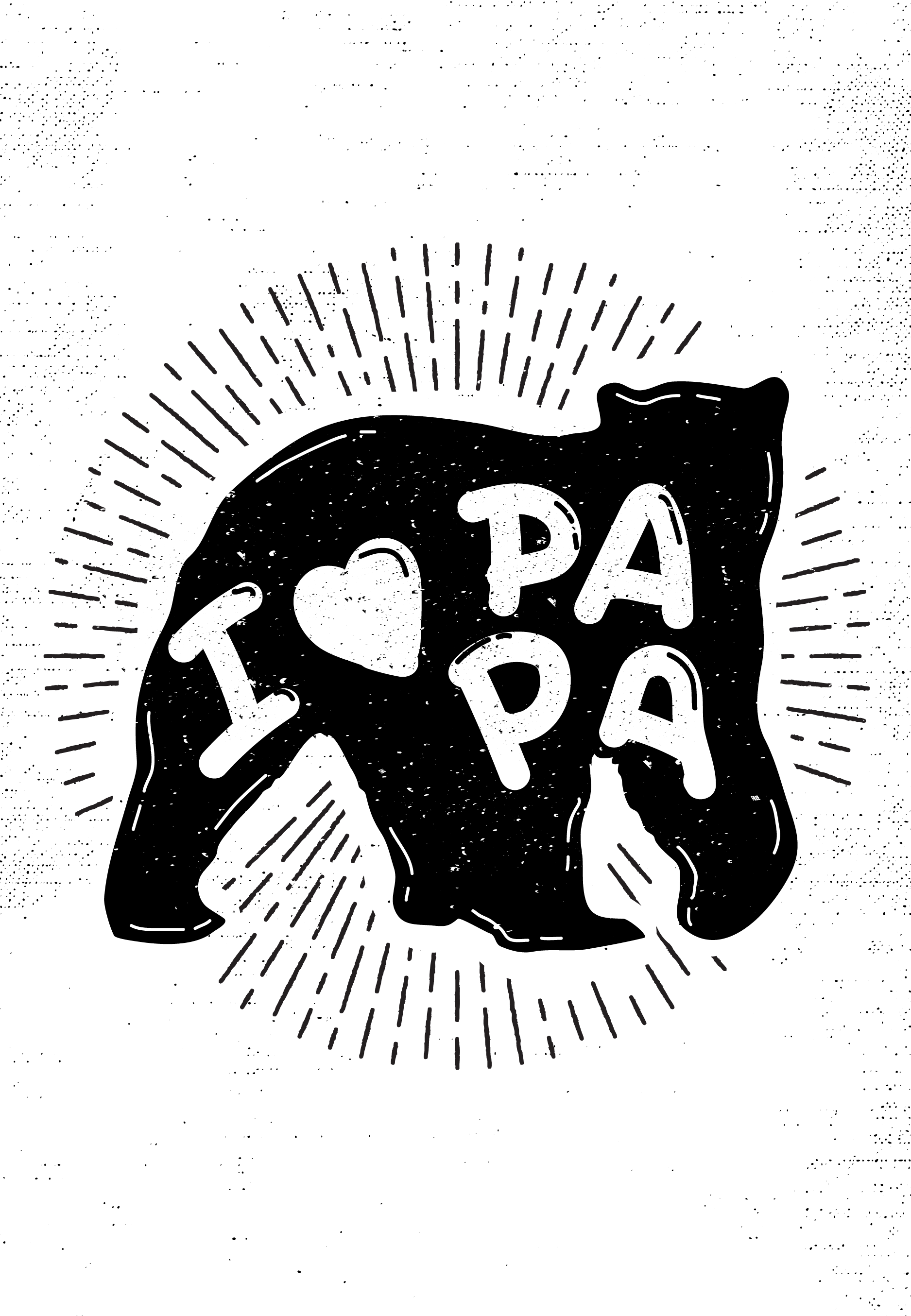 Com/new I Love Papa Bear Father S - Poster (1875x2709)