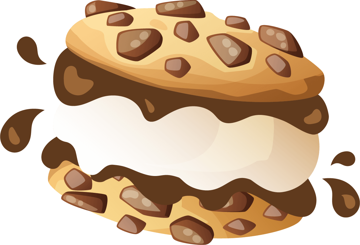 S'mores Clipart - Recipe (1262x859)