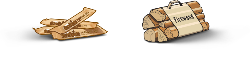 Duraflame - Fire Wood Bundle Clip Art (801x211)