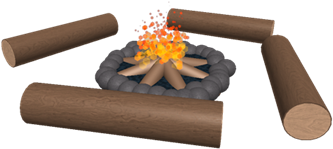 My Campfire - Hardwood (420x420)