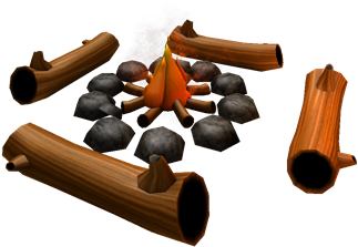 Instant Campfire With Dynamic Lighting - Lumber (420x420)