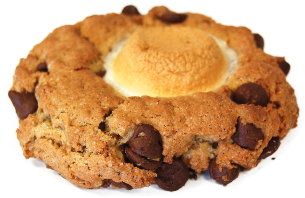 The Cookie Incarnation Of The Campfire S'mores - Chocolate Chip (1000x715)