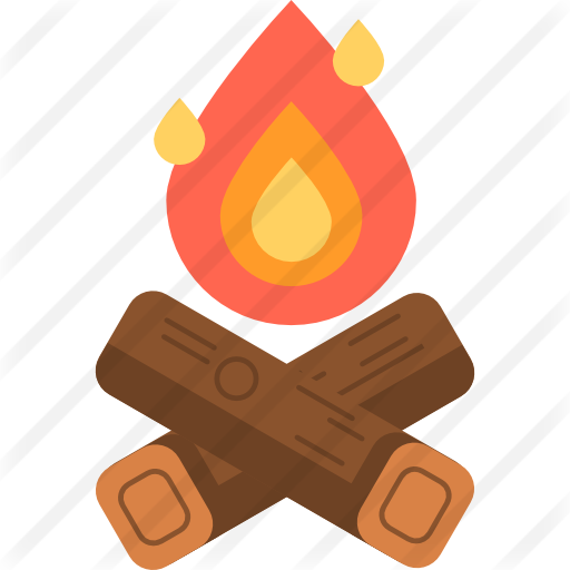 Free Nature Icons Campfire Icon - Icon (512x512)