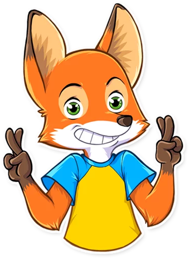 Whiskers Telegram Sticker Ferdinand Fox Clip Art - Mammal (512x512)