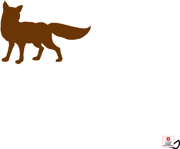 Fox Silhouette (600x488)