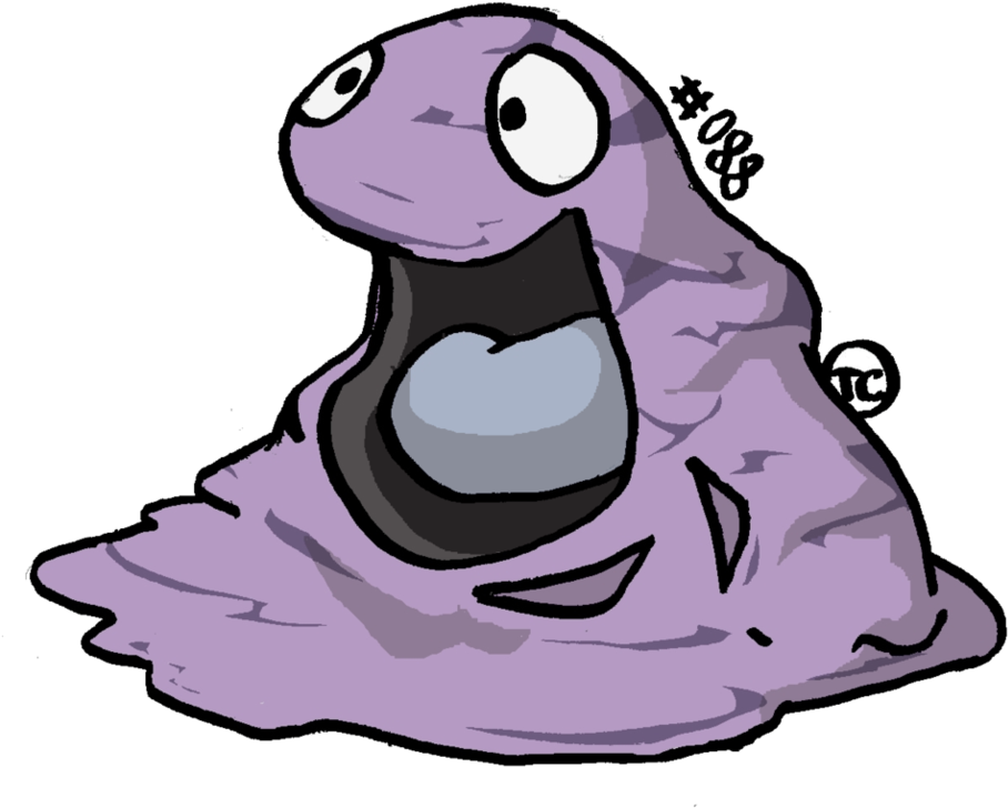 Grimer By Thecrocky - Grimer (979x816)