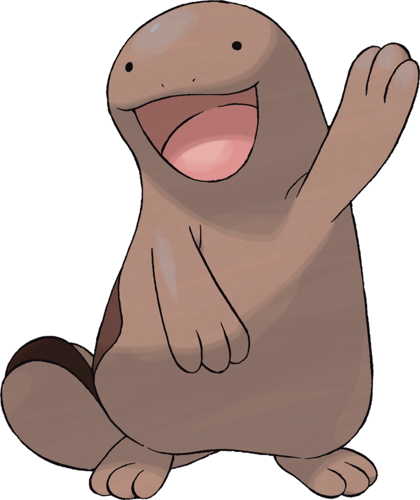 Chocolate Quagsire By Kostyurik - Quagsire (820x975)