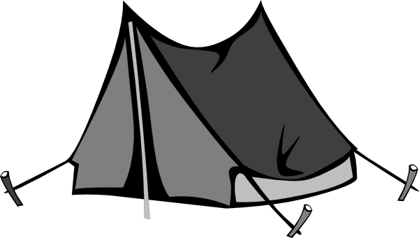 Tent Clip Art Images Free Clipart Images - Barraca De Acampamento Png (600x341)