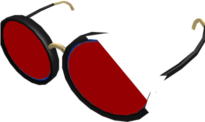Red Eyed Wizard Kid Glasses - Roblox Corporation (420x420)