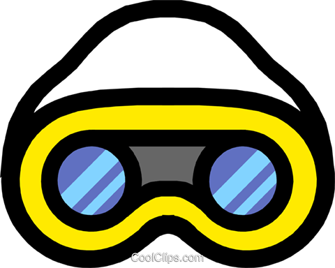 Safety Goggles Royalty Free Vector Clip Art Illustration - Safety Goggles Royalty Free Vector Clip Art Illustration (480x384)