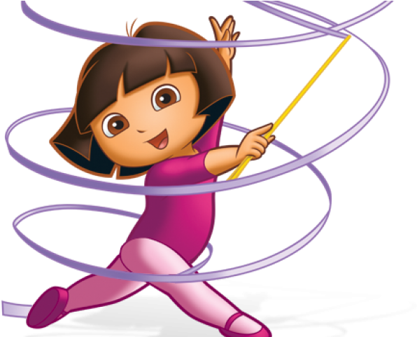 Gymnast Clipart Olympics Gymnastics - Rhythmic Gymnastics Animation (640x480)