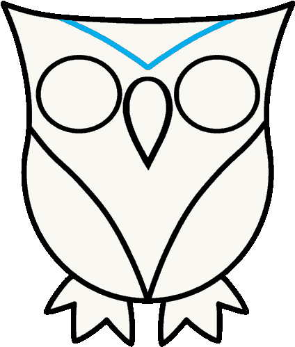 Most Popular Categories - Owl Drawing (680x599)