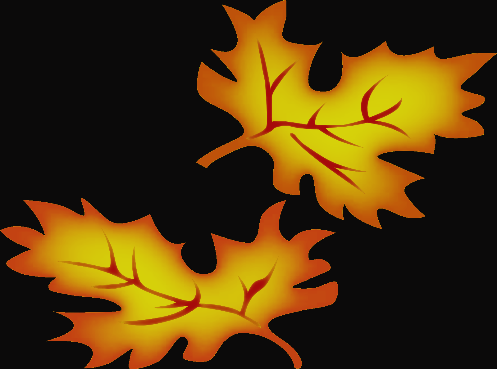 Fall Leaves Border Clipart Fall Clip Art Leaves - Fall Leaves Clip Art (1600x1189)