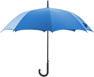 Blue Umbrella Picture Png Images - Umbrella Png (400x326)