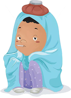 Tips For Dealing With The Common Cold - Cold Illness Clipart (300x427)