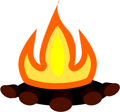 Free Bonfire Clipart - Bonfire Clip Art (571x565)