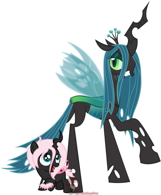 Mommy And Me - My Little Pony Chryssi (578x681)