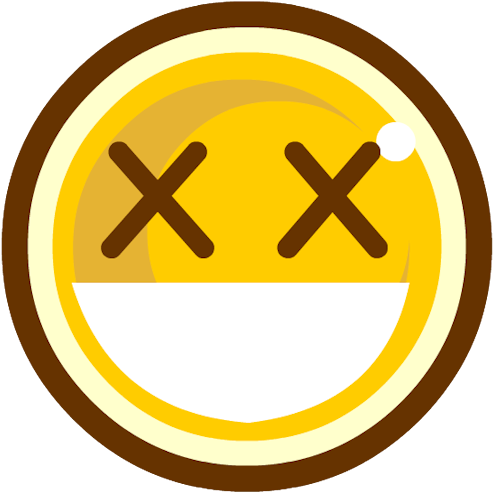 Grinning Smiley - Clipart Library - Dofus Emoji (500x500)