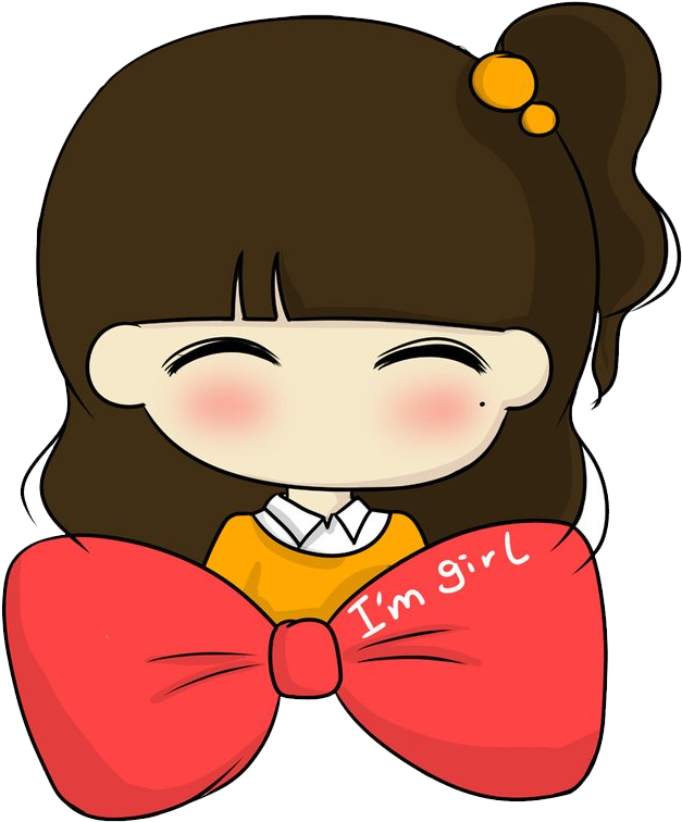 Cartoon Humour Film Find&save - Cute Girl Cartoon Png (1200x1200)