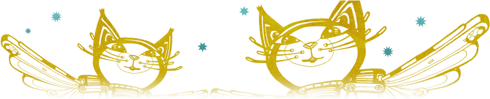 Wisdom Of Space Cats - Smile (960x200)