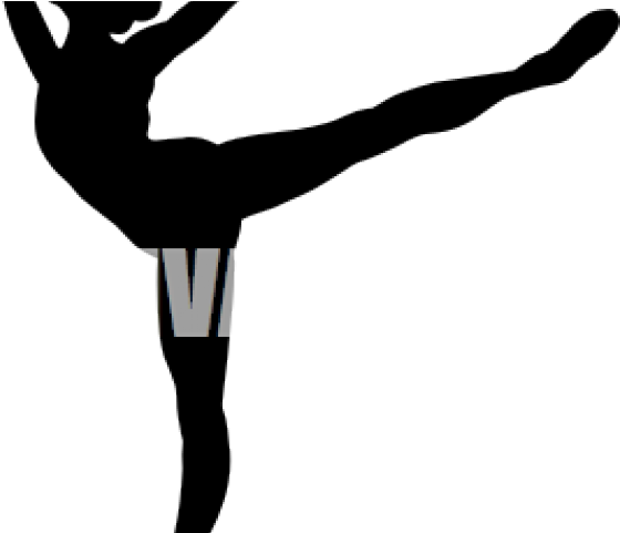 Dancer Clipart Dancing - Ballet Dancer Silhouette (640x480)