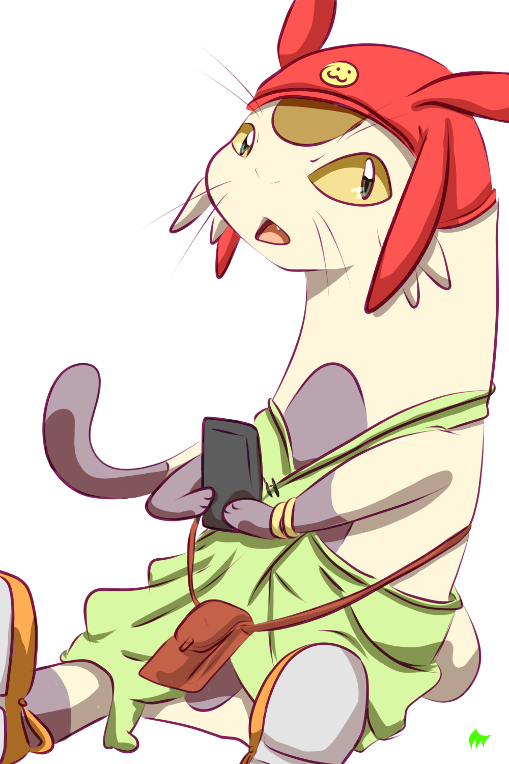 Meow By Exbotehquilava - Space Dandy Meow Png (1000x1500)