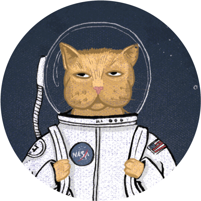 Space Cat - Orgánové Hodiny (751x695)