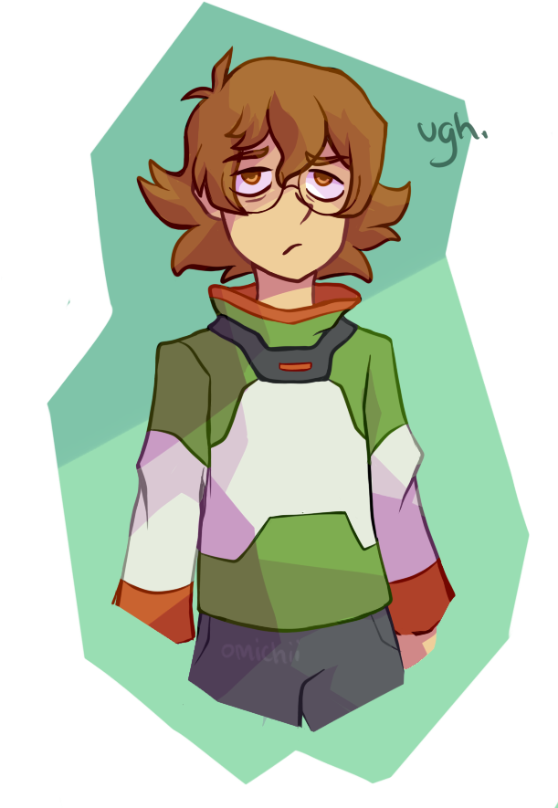 I Think We Can All Relate To Pidge About Staying Up - Cartoon (635x920)