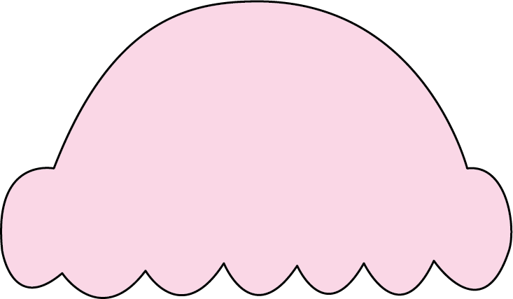 Pink Ice Cream Scoop - Circle (733x427)