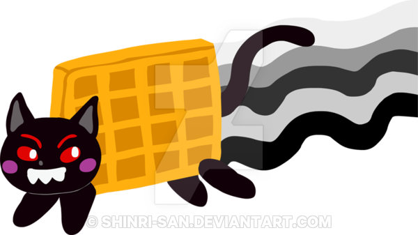 Evil Nyan Cat - Evil Nyan Cat Png (600x337)