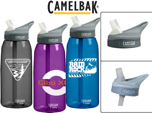 32 Oz Camelbak Eddy™ Custom Sports Bottle - Camelbak Eddy Kids .4l Water Bottle (500x379)