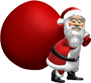 Santa Claus Animated Gif (500x375)