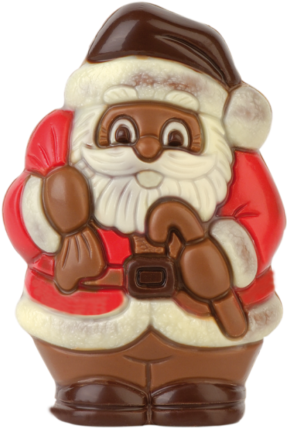 Santa Claus With Stick And Bag - Santa Claus (665x665)