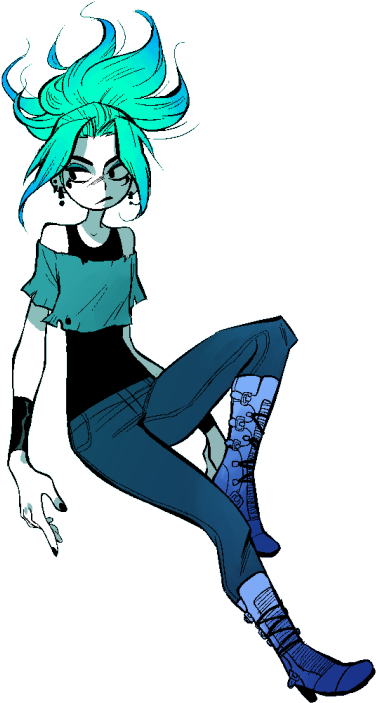 "skulker Has Good Taste In Girlfriends" By Shonenmint - Danny Phantom Original Character (436x750)