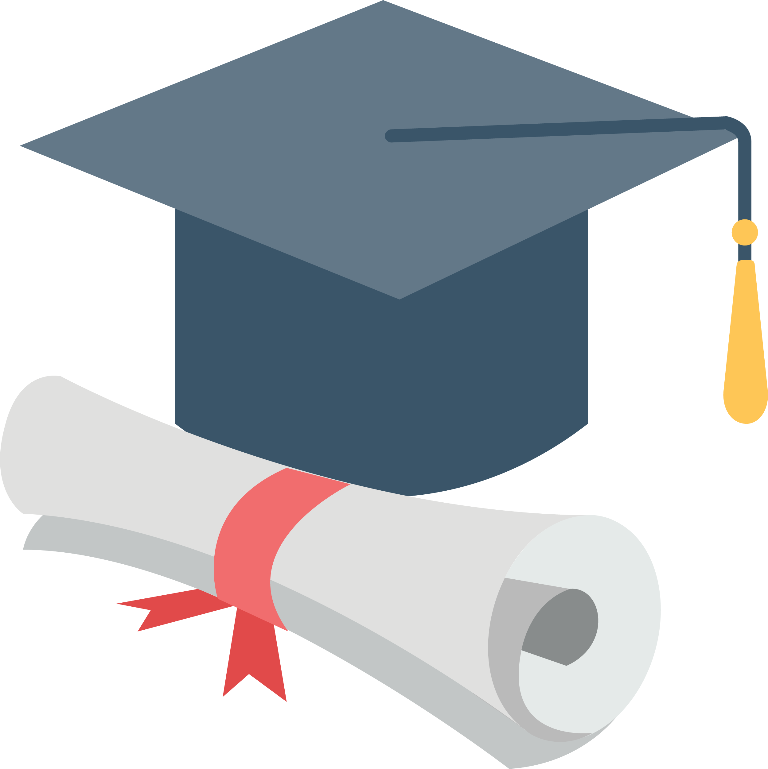 Bachelors Degree Graduation Ceremony Icon - Educational Qualification Icon (2501x2506)
