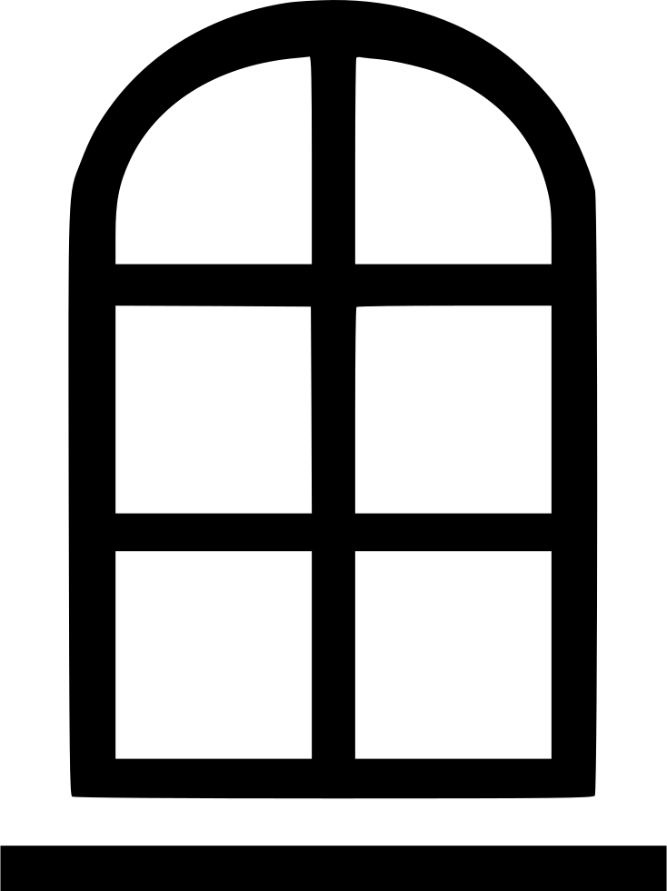 Window Arched Frame Comments - Arch (734x980)