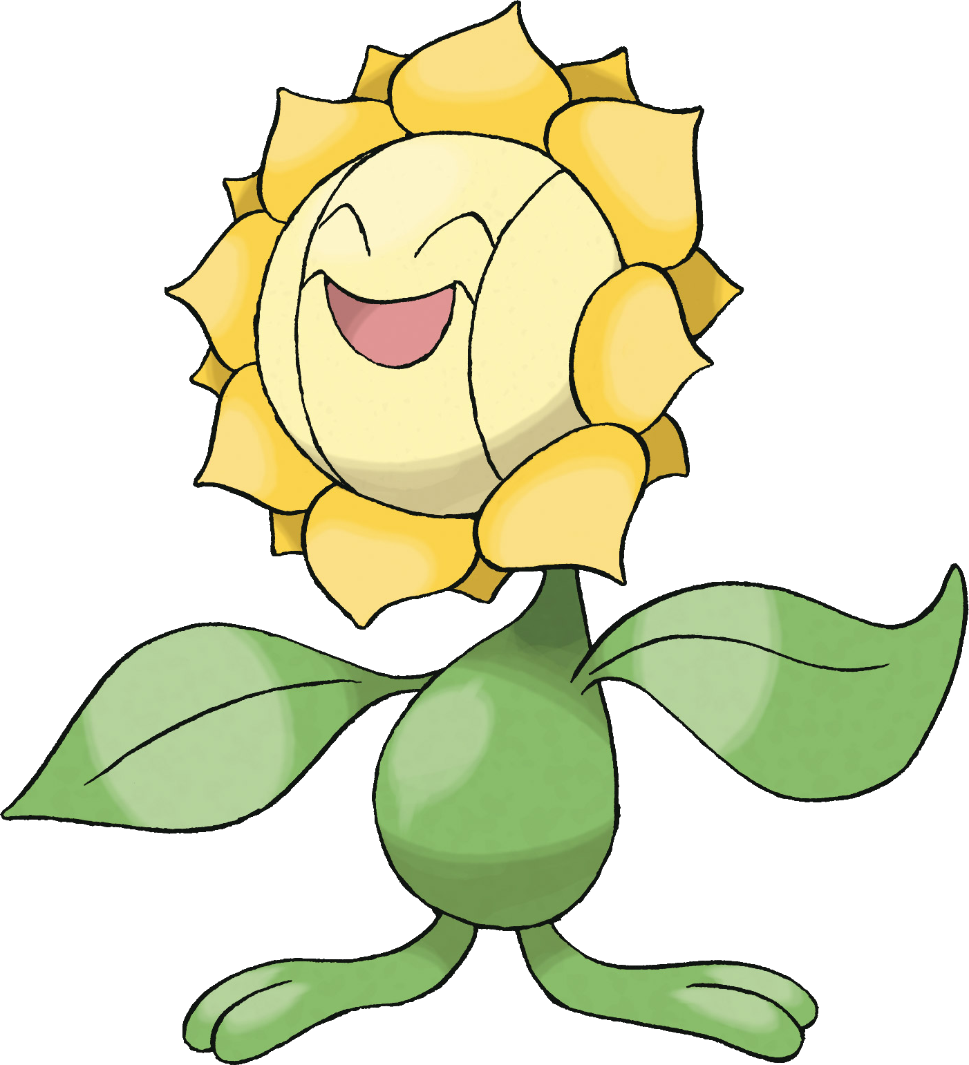 Flower Mimicry - Sunflora Pokemon Go (1402x1541)