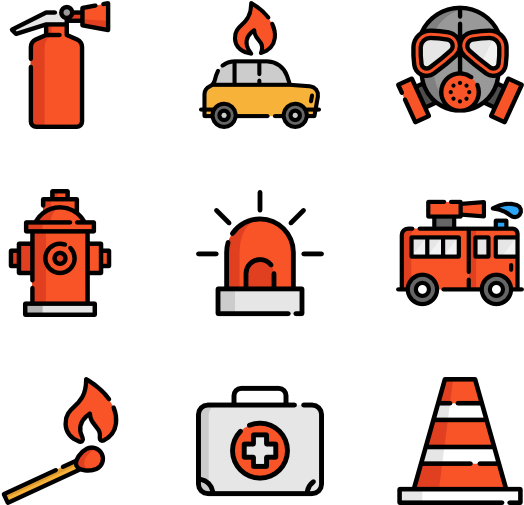 Firefighting - Icon (600x564)