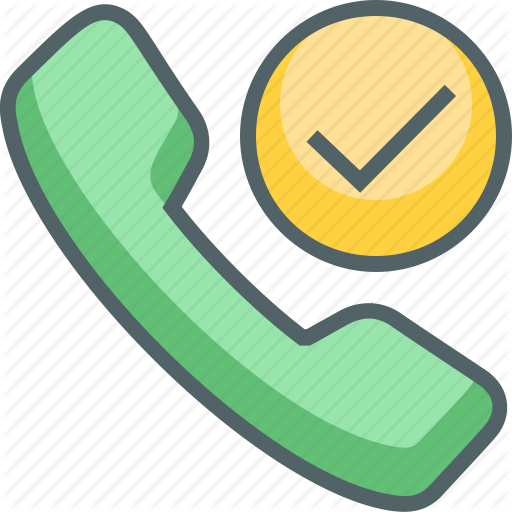 Green Tick Clipart Phone Call - Oh Noes Emoticon (512x512)