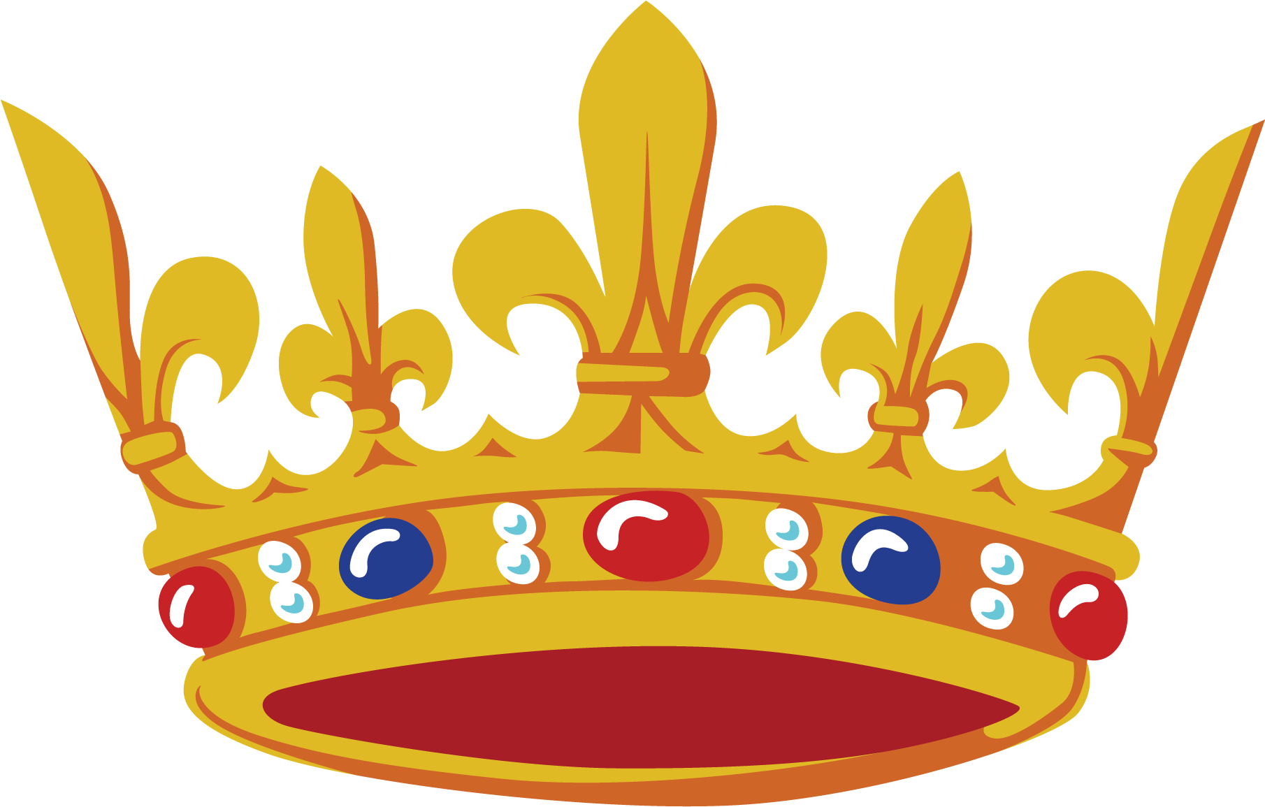 Gold Crown Korona Png Image - Tatuajes De Coronas De Rey A Color (1809x1165)