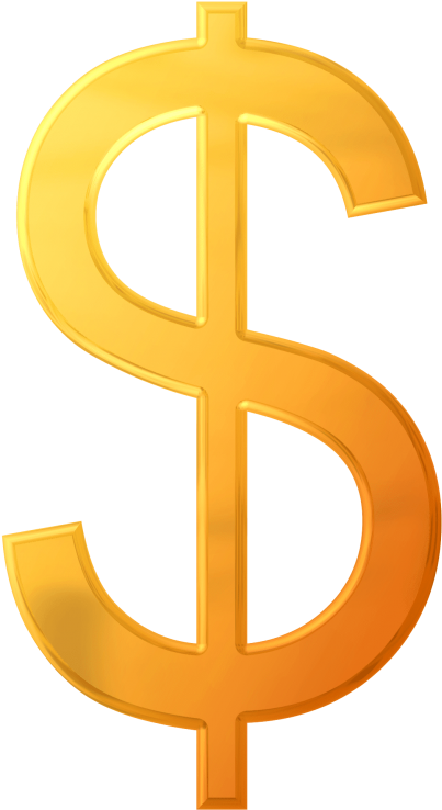 Free Png Dollar Sign Png Images Transparent - Gold Dollar Sign Png (480x769)