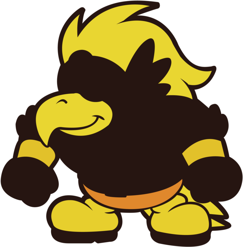 Sunset Shores By Kevandre - Super Paper Mario The Thousand Year Door Hooktail (894x894)