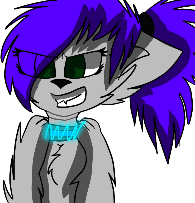 Anger Shock Collar By Zarathefox - Cartoon (1024x768)